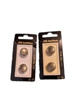 Vintage Dill Buttons 1941 Full Metal Size 5/8 (15mm)