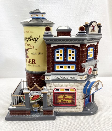 Yuengling Tavern #55626 Department 56 Snow Village 2007 Retired Brewery Bar Beer - Bild 5 von 8