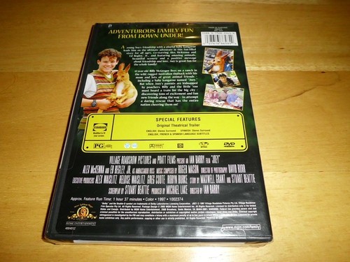 Brand New/Sealed Joey DVD (2003 MGM) Alex McKenna; 1997 Family Kangaroo Film - Picture 3 of 3