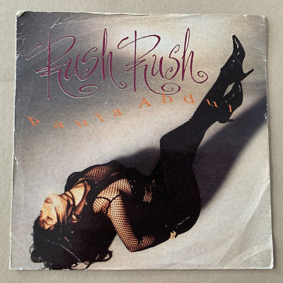 Paula Abdul Rush Rush 7'' Vinyl SingleVirgin America 1991
