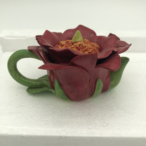 Winterthur Museum 7 Miniature Floral Teapots For Display Only. Very FRAGILE - Picture 23 of 24