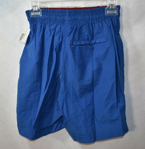St. John's Bay Swim Trunks Shorts Blue Size Small Men's - Picture 2 of 5