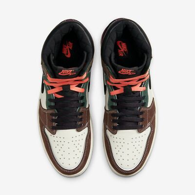 靴 Nike Air Jordan 1 High OG \"Hand Crafted\" Nike Air Jordan 1 Retro High OG Hand Craft DH3097-001 Men's