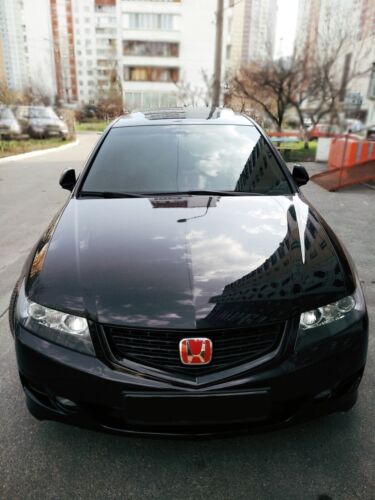 RED H Front Grille Emblem Type R Badge for Honda ODYSSEY 2004-2013 - Picture 2 of 4