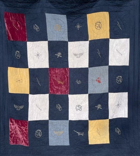 Pottery Barn Kids Harry Potter Patchwork Quilt Full Queen Navy Blue 68 X 87 - Picture 3 of 24