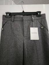 Valentino Wool Pants Trouser Embellished Hiver New NWT Size 2