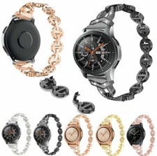 Metal Wrist Band Bling Strap For Samsung Galaxy Watch Active 2 40/44mm Women