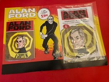 Alan Ford Anastatica Gazzetta lotto n.1 e 2 nuovi in blister