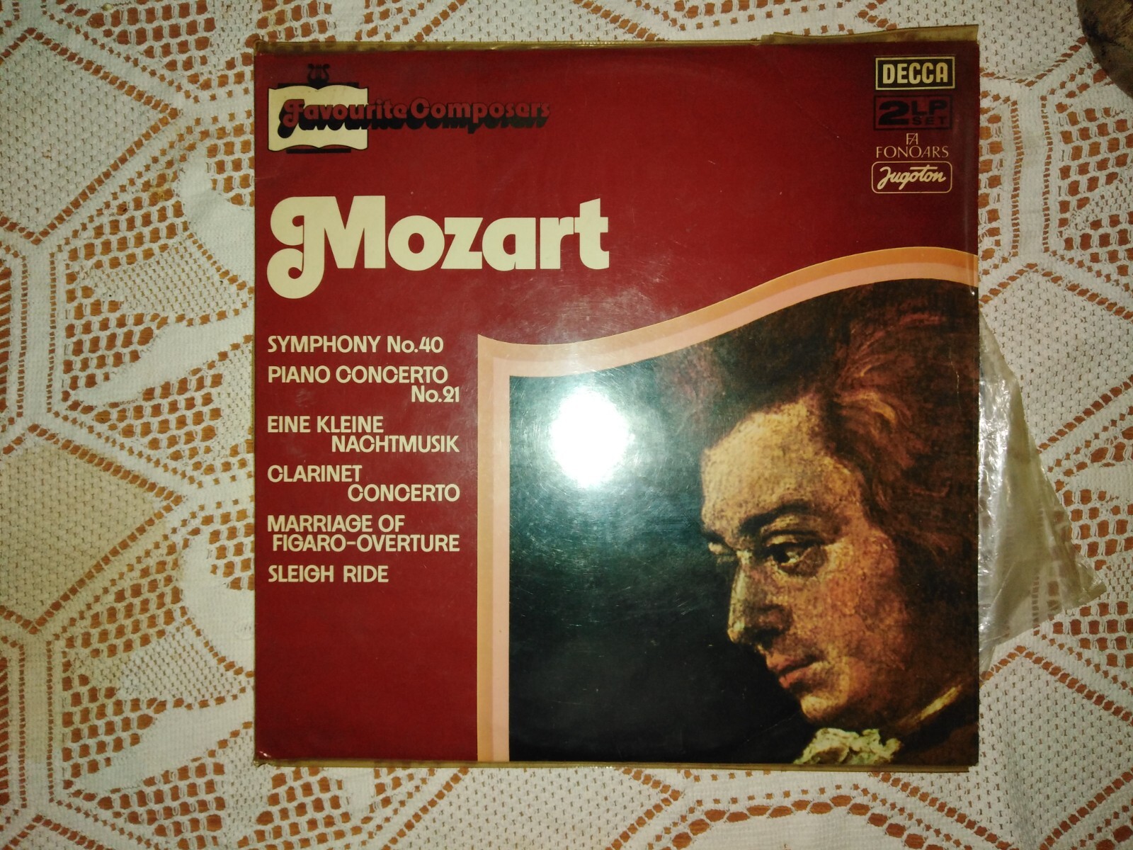 mozart vinyl records-image