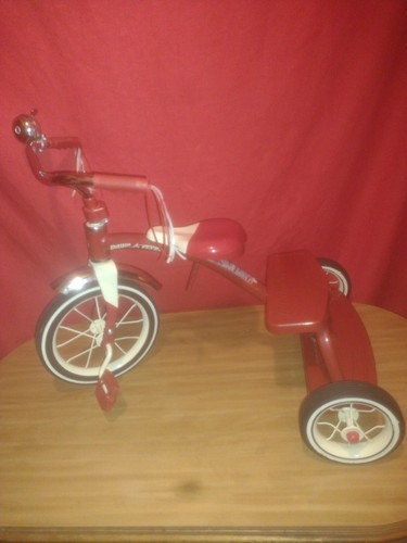 Bicycle, Radio Flyer Duel Deck Tricycle Vintage. - Picture 5 of 11