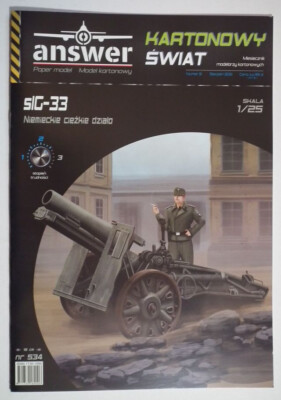 Answer KŚ 534 (8/2021) - Deutsches schweres Infanteriegeschütz SiG-33