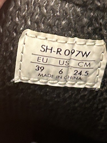 Scarpa Shimano SPD-SL SH‐RO98W Road Cyling taglia 6 donna nero grigio - Foto 9 di 10