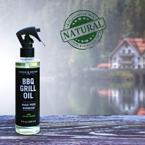 CARON & DOUCET - BBQ Grill Cleaner Oil | 100% Plant-Based & Vegan | Best for Cle - Picture 8 of 12