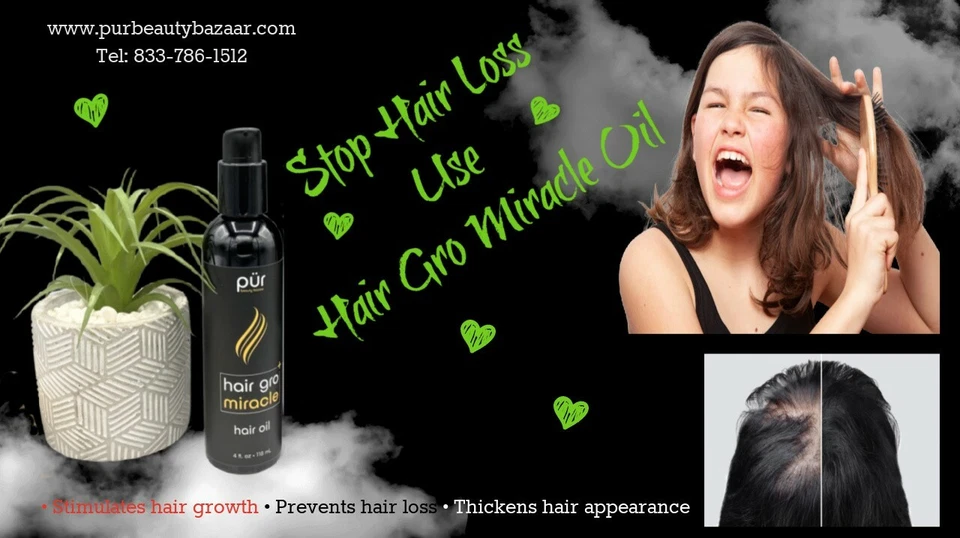 Hair Gro Miracle Oil 798304156386 - Image 4 of 4