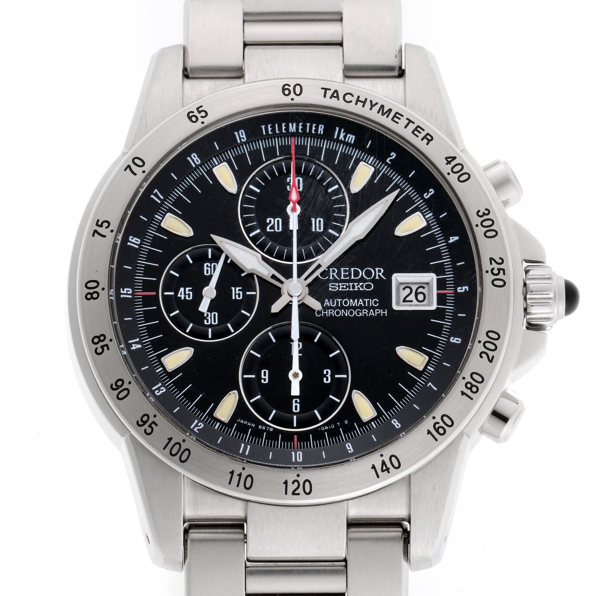 Seiko Credor Phoenix Chronograph Automatic Gcbp997 / 6S78-0A10 