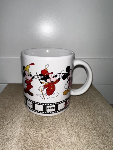 Collectible Disney Mickey Mouse Through the Years 1928-1990 12 oz Mug Applause - Picture 5 of 14