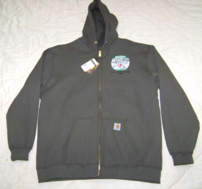 Thermal Lined Full Zip Sweatshirt Hoodie Carhartt Original