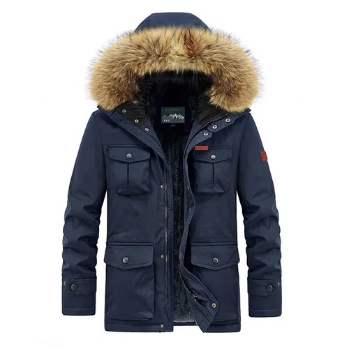 Herren Winterjacken 8X Longjacken Herren Outdoor Daunenjacken - Bild 25 von 27