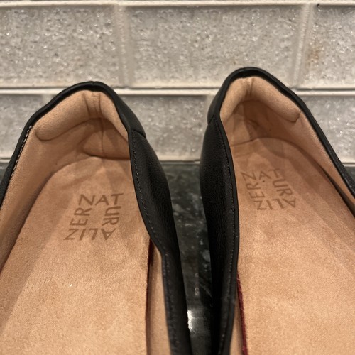 Naturalizer Ladies 6.5 Ballet Flats Butter Soft Vegan Leather Vivienne Bow - Picture 2 of 21