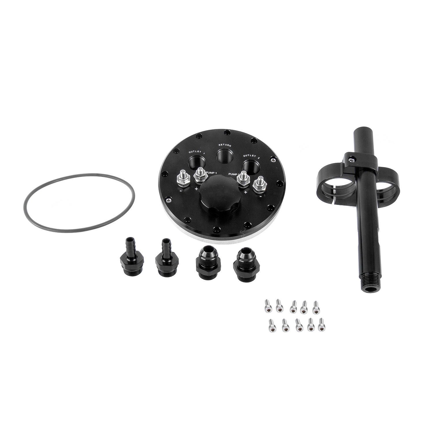 Black Fuel Cell Single Twin Hanger Suits 39-40mm Pumps New