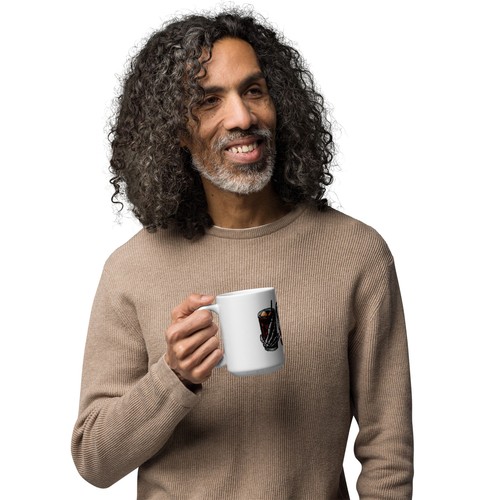 White glossy mug - Picture 5 of 5