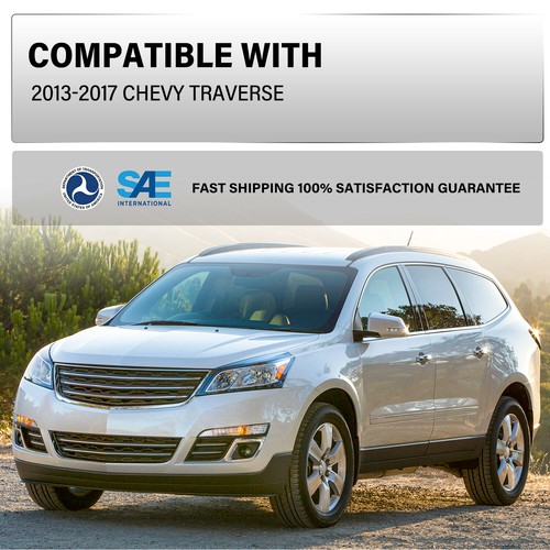 Chrome Headlights For 2013-2017 Chevy Traverse Headlamps Left Driver Side - Picture 9 of 10