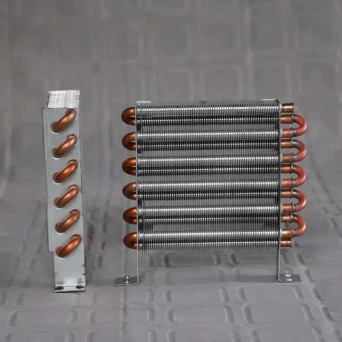 CP2x6x120MM Mini Wind Copper Tube Cold Fin Condenser Radiator with 120x120mm Fan - Afbeelding 2 van 11