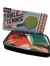 Table Tennis Ridley Two Paddles Table Net & Attachment Posts No Balls