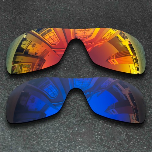 US Orange & Deep Blue polarisierte Ersatzgläser für Oakley Antix