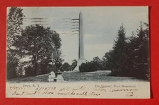 Troy, NY New York General Wool Monument UNB PD 1908  Postcard A40