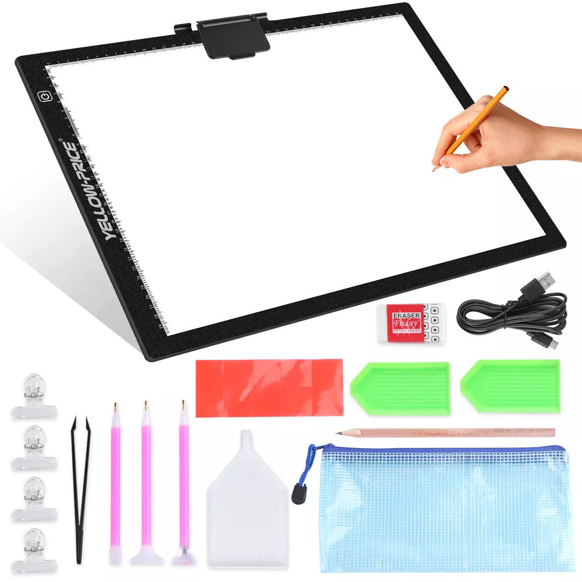 LED Electronic Whiteboard A4 light Pad Drawing Tablet Tracing Pad Sketch  Book