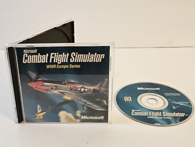 Microsoft Combat Flight Simulator WWII Europe Series PC CD-Rom 2004 Windows Game