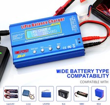 Fast Digital Balance Charger for iMAX B6 AC LCD RC LiPo LiFe NiCD Battery 80W