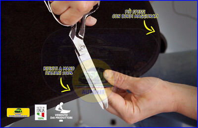 4 tappetini su misura in moquette Fiat SEICENTO da 01/1998 a 12/2010