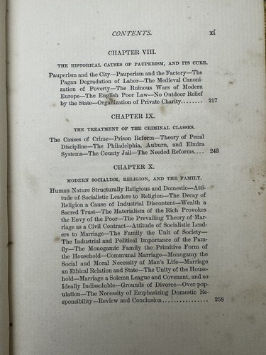 Rare Antique Original Hardcover 1886 Socialism And Christianity By Behrends - Foto 8 di 16