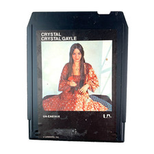 Crystal Gayle Self Titled 8-Track Tape UA EA614 H United Artists Untested