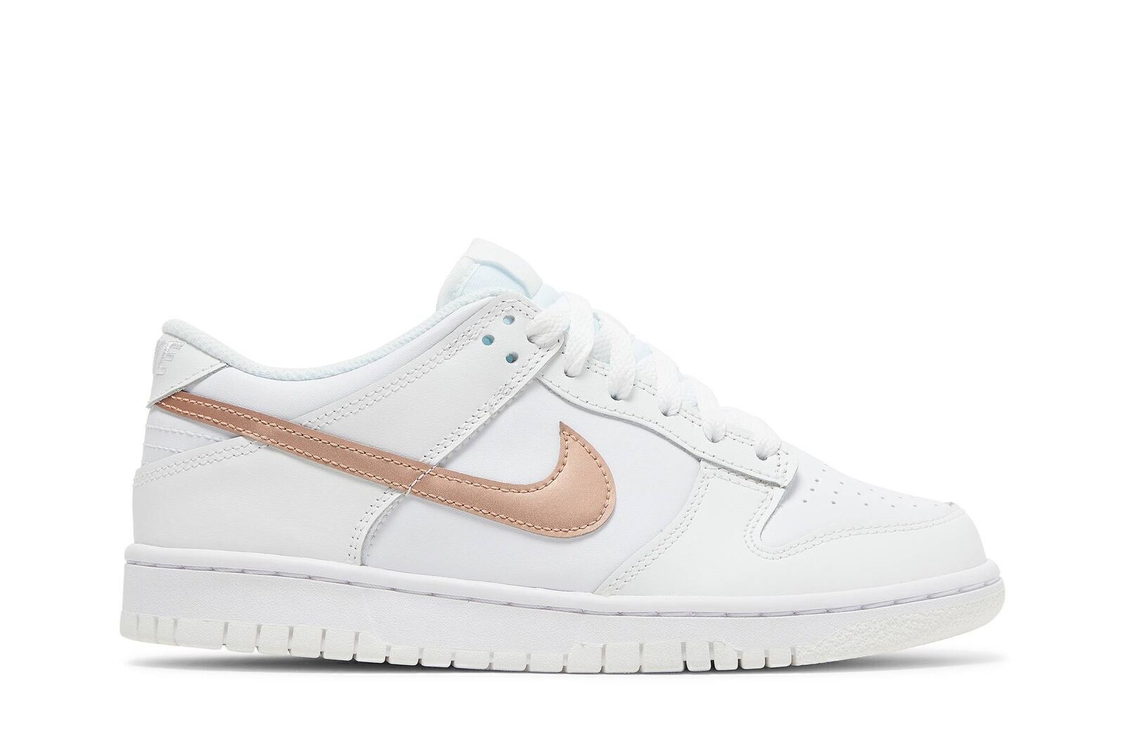 Детская обувь Nike Dunk Low GS Белый металлик Красная бронза DH9765-100