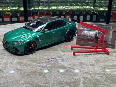 Green 1/18 Scale MH MOTORHELIX Alfa Romeo Giulia GTA Metal Diecast Model Car