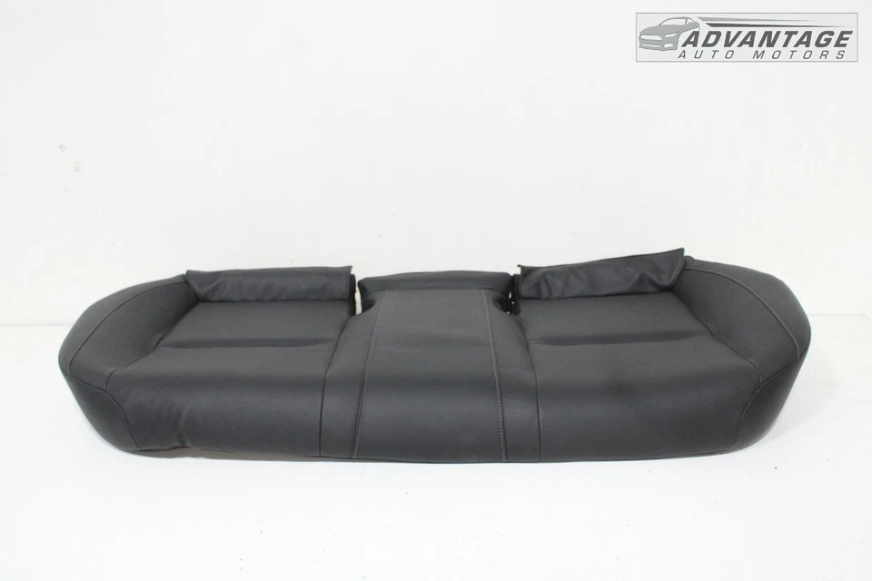 Honda Insight 2019-2022 trasero segunda fila asiento inferior cojín cuero negro OEM Foto 2 de 4