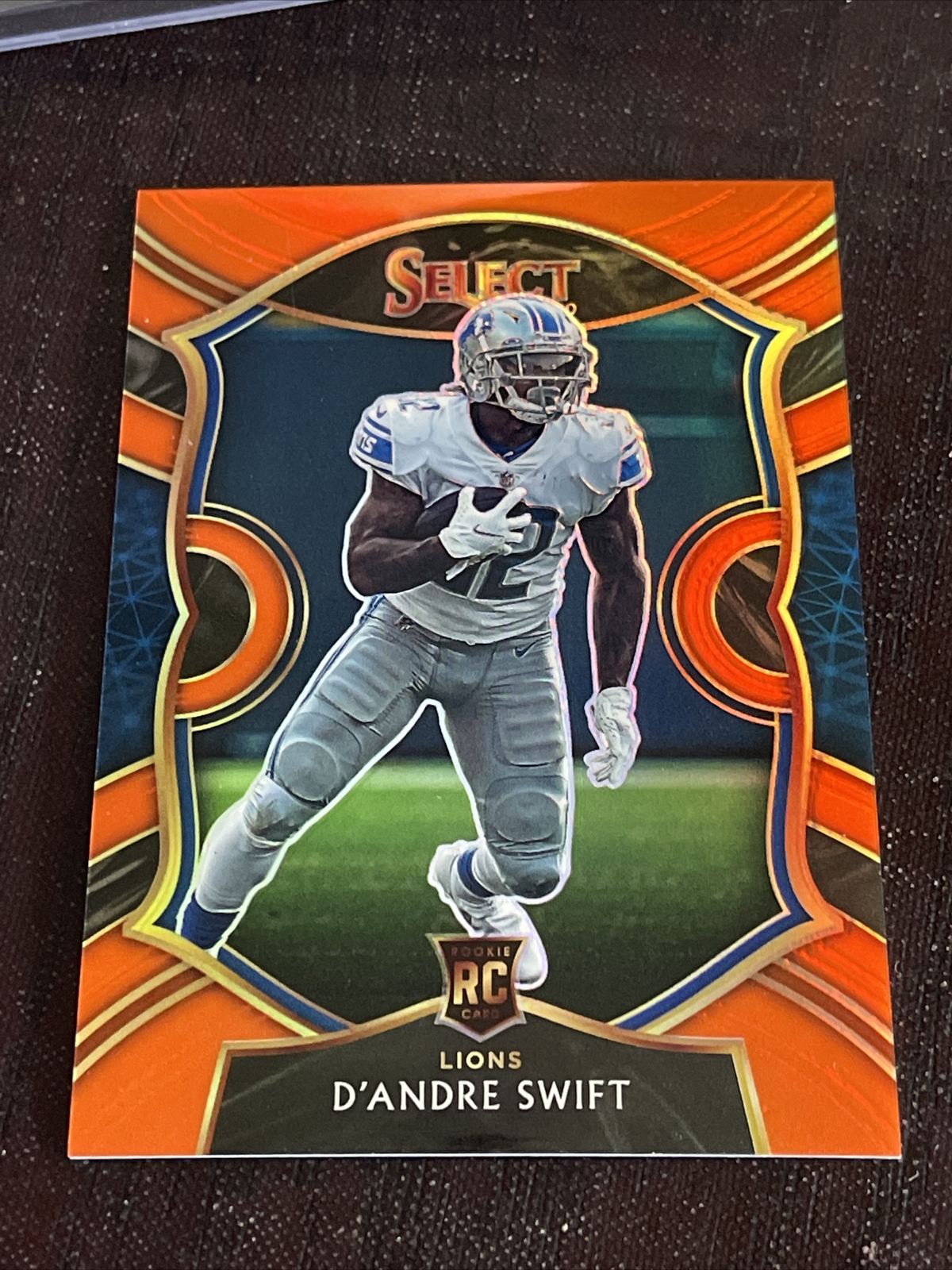 2020 Panini SELECT D'ANDRE SWIFT Orange Prizm /49 LEVEL PRIZM LIONS #51