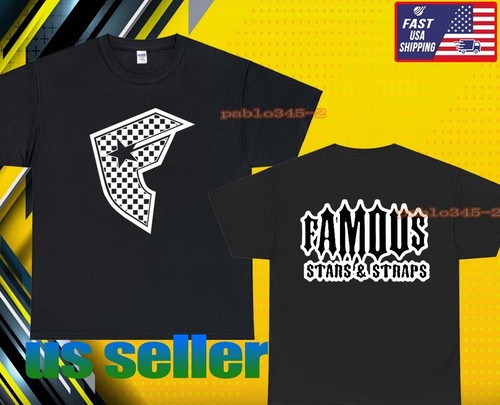 NEW SHIRT FAMOUS STARS AND STRAPS LOGO T-SHIRT FUNNY AMERICAN MEN'S SIZE S-5XL - Picture 3 of 7