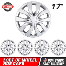 Set Of 4pcs New Hubcaps 17 Wheel Covers Snap On For 2014-2020 Nissan Rogue Set Of 4pcs New Hubcaps 17 Wheel Covers Snap On For 2014-2020 Nissan Rogue
