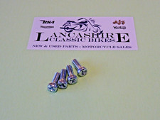 21-2064 TRIUMPH PETROL FUEL TANK BADGE SCREWS  T140 T160 T120 BSA A65 1971-72 UK