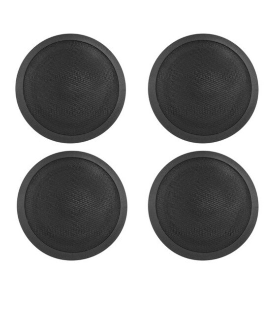Rockville CCL5T Black 70V 5" Commercial InCeiling Speakers Set Of 4