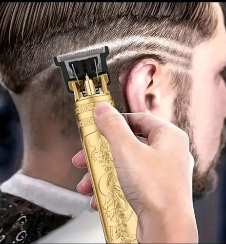 Electric Gold Dragon Beard Trimmer – Men's Hair Shaver & Clipper Grooming Kit - Picture 2 of 3