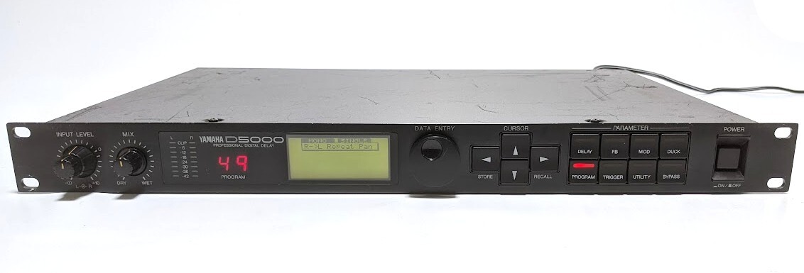 ヤマハ　YAMAHA D5000 デジタルディレイ delay Yamaha D5000 Stereo Digital Delay | Reverb