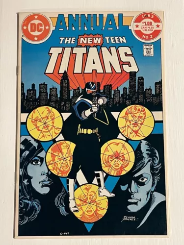 New Teen Titans Annual #2/DC Comic Book/1st Vigilante/VF