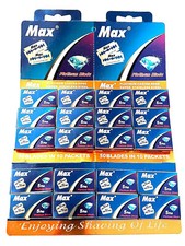 DOUBLE EDGE PLATINUM RAZOR BLADES HIGH QUALITY 100 PCS BRAND NEW EXCELLENT