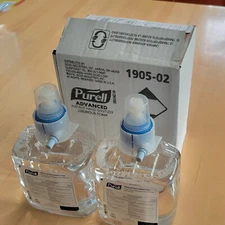 PURELL 1905-02 Foam Hand Sanitizer Refills 2 Pack 1200mL LTX-12 Sealed free ship