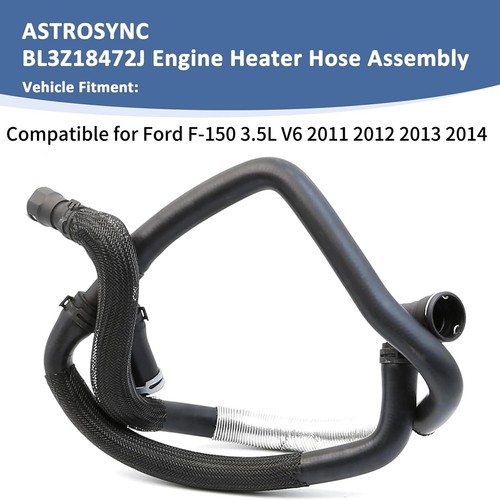 1PCS HVAC Heater Hose Fit For 2011-2014 For Ford F-150 3.5L V6 BL3Z18472J - Picture 7 of 11